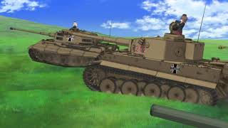 Sabaton  Panzerkampf AMV Girls und Panzer [upl. by Obola]