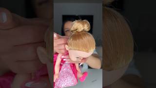 Part 2 The haunted doll 😳 doll hairstyle hair haicut [upl. by Fennessy]