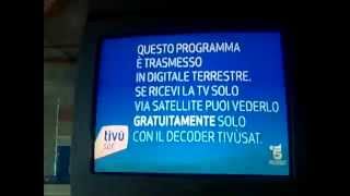 Slogan  promo quotTivùSat la tv via Satellitequot  Giugno 2010 [upl. by Des608]