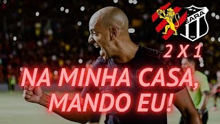 SPORT VENCE O CEARÃ EM UM CLÃSSICO CHEIO DE POLÃŠMICAS E ENCAMINHA O ACESSO A SÃ‰RIE A [upl. by Natividad258]