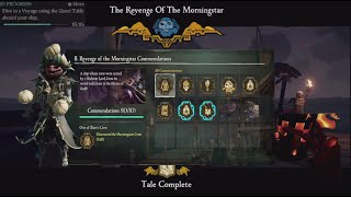 REVENGE OF THE MORNINGSTAR Tall Tale Full Guide All Commendations Sea Of Thieves [upl. by Eelrahs]