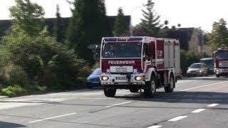 ELW ZFW  WaldbrandTLF  HTLF BF Darmstadt bei Waldbrandübung [upl. by Ober]