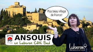 Ansouis en Luberon Côté Sud [upl. by Hennahane]