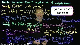 Dyadic Tensor Identities [upl. by Renado]