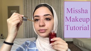 Missha Makeup Tutorial featuring Beauty Blogger Jawaherrbrr [upl. by Eenram]