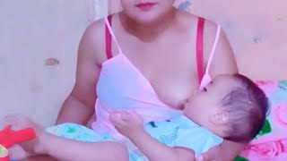 Ibu Muda Menyusui Bayi Vlog indo terbaru [upl. by Allenrac]