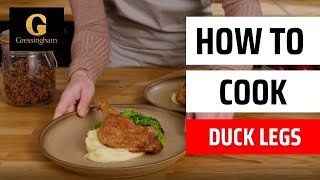 How to cook duck legs by Gressingham Duck [upl. by Dixil]