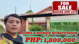 Emily Homes Subd  House and lot for Sale  Php 180000000 [upl. by Betta725]