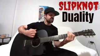 Duality  Slipknot Acoustic Cover by Joel Goguen [upl. by O'Neil299]