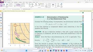 Fluid Mechanics Fundamental amp Applications Ch4 Vorticity and Rotationality [upl. by Ellinnet]