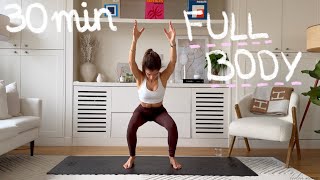 30MIN full body hourglass pilates workout  lengthen amp tone  no equipment  LIDIAVMERA [upl. by Eiclud]