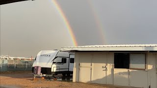 Gillette Wyoming Pathfinder Camporee Storm Tues 8625 630650 plus rainbow [upl. by Malissia]