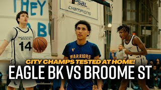 PSAL City Champs Tested At Home Opener 👀 Eagle Academy BK vs Broome St 🍿 [upl. by Adelpho]