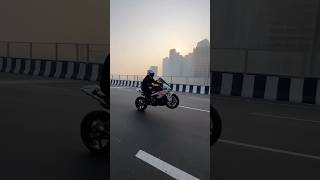 bmw s1000rr wheelie 💥shorts [upl. by Ydnab408]