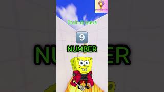 Try to beat SpongeBob 0 1 Chance🤯🧽❌😳 spongebobsquarepants spongebob quiz brainteasers shorts [upl. by Nettle]