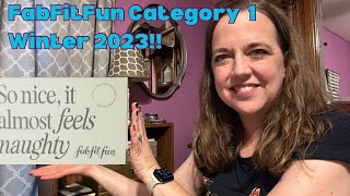 FabFitFun Winter 2023 Category 1 Full Spoilers [upl. by Nwadal]