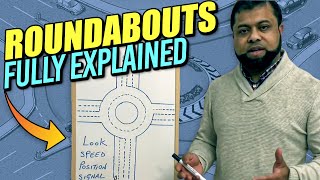 Roundabouts driving lessons  How to deal with roundabouts  Learning to drive [upl. by Darn]