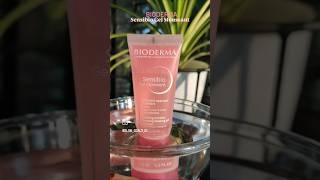 Bioderma Sensibio gel moussant cleanser youtubeshorts shorts sensitiveskin short bioderma [upl. by Kavanagh]