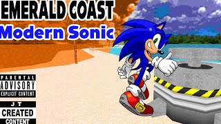 Sonic Robo Blast 2 Modern Sonic Emerald Coast run [upl. by Lundt]