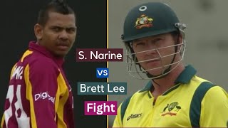 Brett Lee Takes on Sunil Narine  The Battle of the Fast and Slow Bowlers [upl. by Drol]