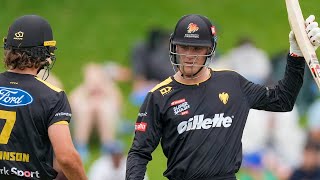 Wellington Firebirds v Otago Volts  MATCH HIGHLIGHTS  Wellington  Dream11 Super Smash 202122 [upl. by Enylhsa]