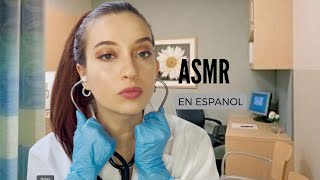 ASMR EXAMEN DE NERVIOS CRANEALES ASMR ESPANOL [upl. by Noned]