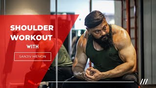 Shoulder Day  First Vlog [upl. by Anasiul]