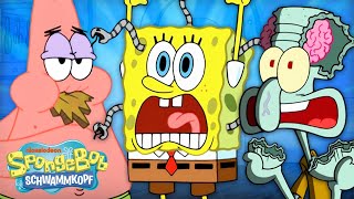 SpongeBob  Die BESTEN Momente aus SpongeBob Staffel 8  2StundenCompilation  Schwammkopf [upl. by Ardnaxila120]