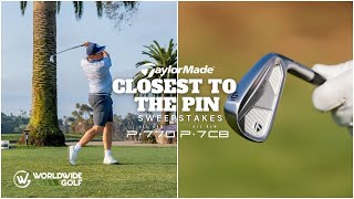 New TaylorMade P770 amp P7CB Irons  Closest to the Pin SWEEPSTAKES [upl. by Matthiew839]