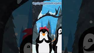 Penguin Family Love  Waddle and sing with penguins  Song for kids [upl. by Mackenie]