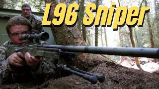 Airsoft Sniper War L96 SA58 G36 P90 M60 Scotland [upl. by Sibeal]