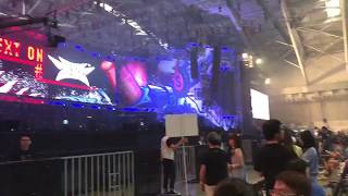 Before the show Babymetal  Pa Pa Ya Super Slippa 10 Taiwan 04 August 19 [upl. by Joann]