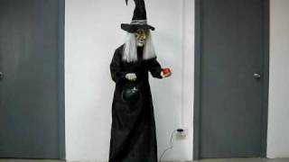 5 ft Animated Witch 36751 [upl. by Tihom]