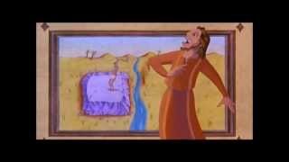 Film danimation LA BIBLE  lhomme qui a bâti sa maison sur le roc [upl. by Nomla]