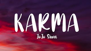 JoJo Siwa  Karma Lyrics [upl. by Lal]