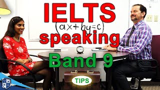 IELTS Speaking Band 9 Grammar Tips and Interview [upl. by Ariuqahs]