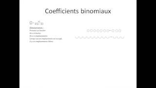 Loi binomiale partie 2  Coefficients binomiaux [upl. by Nylinnej]