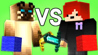 Beating Antfrost in Technoblades Charity BedWars [upl. by Iman]