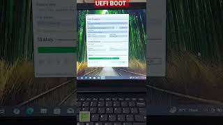 UEFI BOOT  WINDOWS 10  BOOTABLE USB IN GPT shorts hp [upl. by Akinot802]