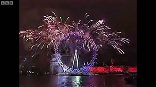 London Fireworks 20052006 HQ QUALITY CAMERA  CCB [upl. by Gallenz]