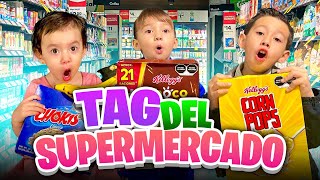 TAG DEL SUPERMERCADO  Compramos TODO de la tienda  Los Molina [upl. by Asira201]