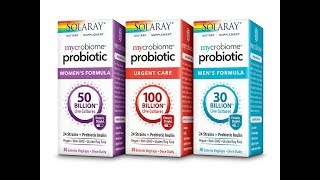 Solaray Mycrobiome Probiotic Enteric Shield Capsule Disintegraton [upl. by Rebba]