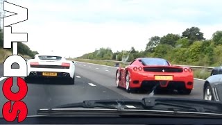 Ferrari Enzo Brutal Acceleration  SCD Extra [upl. by Zins796]