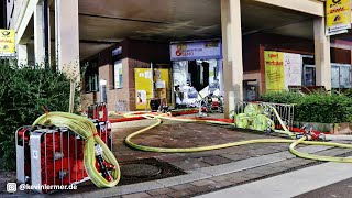 Feuer in DHL Filiale – Großeinsatz für die Gerlinger Feuerwehr  Sony PXW Z90 [upl. by Stig435]