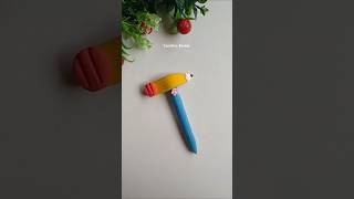 Easy kids craft 😱shorts viralvideo trending youtubeshorts clayart viralshorts funny comedy [upl. by Nahtad]