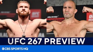 Jan Blachowicz vs Glover Teixeira amp MORE  FULL UFC 267 Preview  CBS Sports HQ [upl. by Adrahc799]