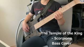 Bass Cover The Temple Of The King  Scorpions tab score [upl. by Cassondra943]