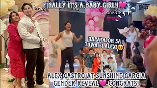 Alex Castro napatalon nang malaman baby girl ang anak nila ni Sunshine Garcia 😍 pregnant at 40 [upl. by Raimund840]