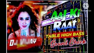 DJ SARZEN SONG  aaj ki raat power cheek dj st official song 💯💯 2024 [upl. by Anertak]