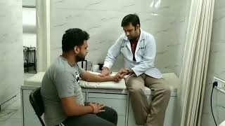 Wrist Drop Rehabilitation at VELOCITY Fitness Clinic by Dr Rajiv Mehta ur Family Physiotherapist [upl. by Zita492]